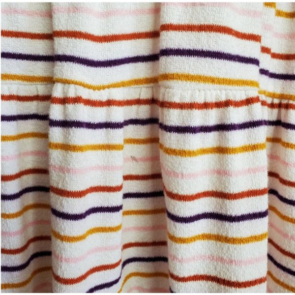 Altar'd State French terry babydoll tunic top Size XS (runs generous) ivory mult - Picture 3 of 5